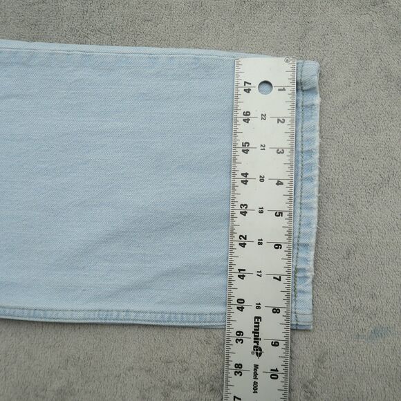 Levi's Jeans Women's Size 31 High-Rise Low Pro Straight 30.5" Inseam Destroyed - Picture 6 of 16